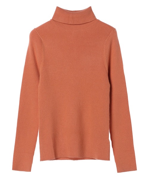 earth music&ecology（アースミュージックアンドエコロジー）の「やわらかタッチリブタートルネックプルオーバー（Tシャツ/カットソー・レディース・ブルー/その他7/ブラック/アイボリー/オレンジ/グリーン系その他3・S/M）」の8枚目の写真