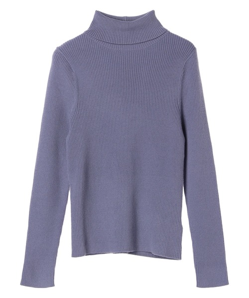 earth music&ecology（アースミュージックアンドエコロジー）の「やわらかタッチリブタートルネックプルオーバー（Tシャツ/カットソー・レディース・ブルー/その他7/ブラック/アイボリー/オレンジ/グリーン系その他3・S/M）」の10枚目の写真