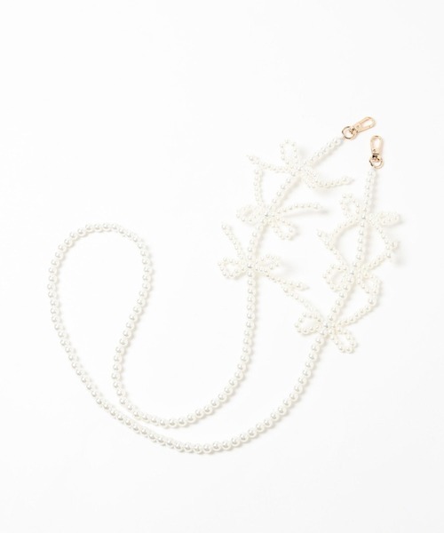 tiny tiny（ティニーティニー）の「リボンモチーフスマホストラップ[tiny tiny(ティニーティニー)]（スマホグッズ・レディース・その他1/ブラック/その他2・0）」の5枚目の写真