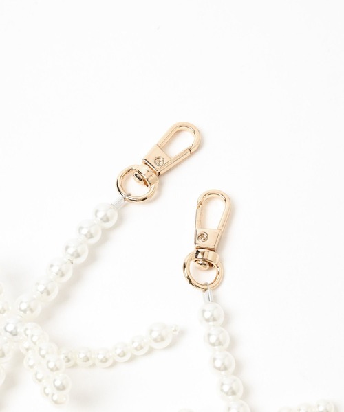 tiny tiny（ティニーティニー）の「リボンモチーフスマホストラップ[tiny tiny(ティニーティニー)]（スマホグッズ・レディース・その他1/ブラック/その他2・0）」の8枚目の写真