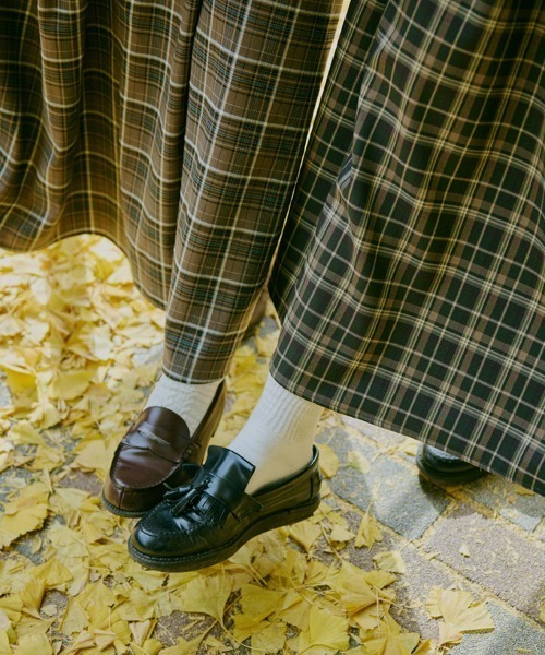 kutir（クティール）の「【クティールとレトロ】アソートダブルカラーワンピース（ワンピース・レディース・ブラウン/レッド/グリーン・SMALL/MEDIUM/LARGE）」の14枚目の写真