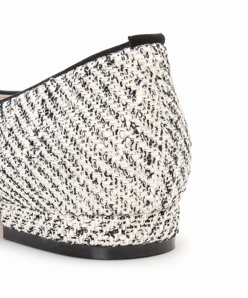 LE TALON（ルタロン）の「ポインテッドカラービジューフラット（その他シューズ・レディース・モスグリーン/サックスブルー/ブラック×ブラック・22.5cm/24.5cm/24cm/23cm/25cm/23.5cm/22cm）」の7枚目の写真