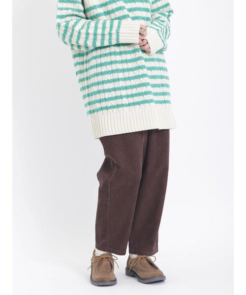 Samansa Mos2（サマンサ モスモス）の「コーデュロイテーパードパンツ（その他パンツ・レディース・ベージュ/ブラウン/ブルー/オフホワイト/ピンク・F）」の16枚目の写真