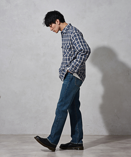 Levi's（リーバイス）の「【LEVI’S(R)/リーバイス(R)】別注 501(R) Selvedge INDIGO L30（デニムパンツ・メンズ・ネイビー・34/30/33/32/31）」の5枚目の写真