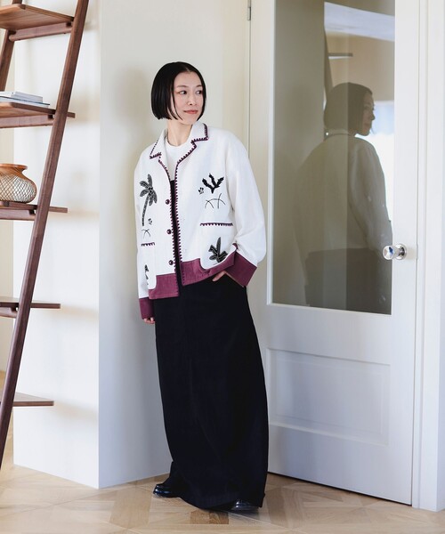 B:MING by BEAMS(ビーミングバイビームス)の「ambiance / メキシカン ジャケット(その他アウター・レディース・ブラック/ホワイト系その他5・MEDIUM)」の5枚目の写真