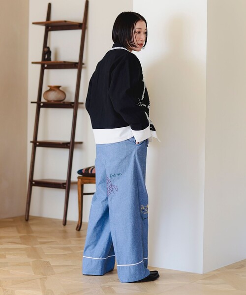 B:MING by BEAMS(ビーミングバイビームス)の「ambiance / メキシカン ジャケット(その他アウター・レディース・ブラック/ホワイト系その他5・MEDIUM)」の9枚目の写真