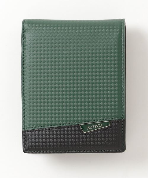 SAC'S BAR セレクト(サックスバーセレクト)の「【AUTISTA / アウティスタ】 Evolvi 二つ折り財布(財布・メンズ・ブラック/グリーン/レッド・FREE)」の2枚目の写真