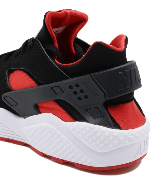 NIKE（ナイキ）の「メンズ ナイキ エアハラチ ブラック/レッド NIKE AIR HUARACHE 318429-016（スニーカー・メンズ・ブラック・27cm/28.5cm/27.5cm/28cm/26.5cm/29cm）」の4枚目の写真