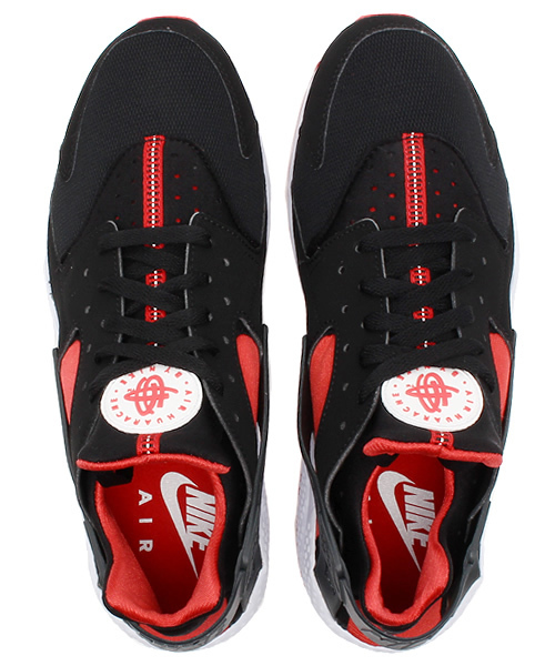 NIKE（ナイキ）の「メンズ ナイキ エアハラチ ブラック/レッド NIKE AIR HUARACHE 318429-016（スニーカー・メンズ・ブラック・27cm/28.5cm/27.5cm/28cm/26.5cm/29cm）」の6枚目の写真