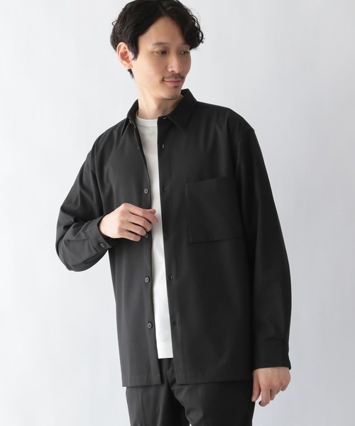 GLOBAL WORK(グローバルワーク)の「アーバンシャツ/975737(シャツ/ブラウス・メンズ・チャコールグレー/グレー系その他6/ブラック/グレー系その他/ダークブルー・LARGE/X-LARGE/SMALL/MEDIUM)」の14枚目の写真