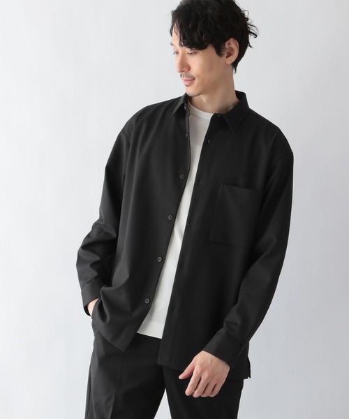 GLOBAL WORK(グローバルワーク)の「アーバンシャツ/975737(シャツ/ブラウス・メンズ・チャコールグレー/グレー系その他6/ブラック/グレー系その他/ダークブルー・LARGE/X-LARGE/SMALL/MEDIUM)」の15枚目の写真