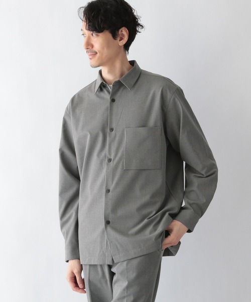 GLOBAL WORK(グローバルワーク)の「アーバンシャツ/975737(シャツ/ブラウス・メンズ・チャコールグレー/グレー系その他6/ブラック/グレー系その他/ダークブルー・LARGE/X-LARGE/SMALL/MEDIUM)」の18枚目の写真