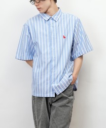 Healthknit Product ヘルスニットプロダクト オックスフォード レギュラーカラー 半袖 シャツ(GW)
