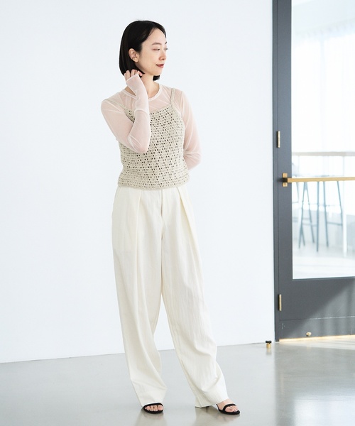 LE TALON（ルタロン）の「5cmホソストラップサンダル（サンダル・レディース・シルバー/ブラック・21.5/22cm/23cm/23.5cm/24cm/24.5cm/25cm/25.5cm/22.5cm）」の18枚目の写真