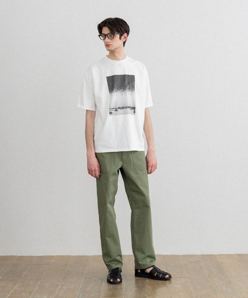 FIDELITY(フィデリティ)の「HARBOR PHOTO S/S TEE / 半袖フォトプリントTシャツ(Tシャツ/カットソー・メンズ・オフホワイト/ブラック/ミント・LARGE/MEDIUM/X-LARGE)」の14枚目の写真