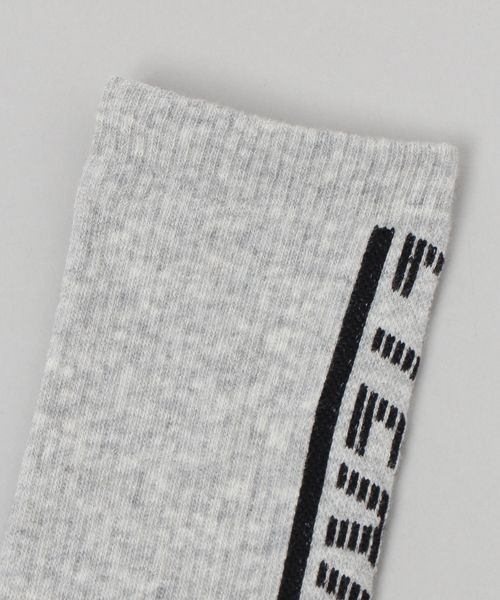 JEANASIS(ジーナシス)の「ラインロゴソックス/104193(ソックス/靴下・レディース・ホワイト系その他/グレー/グリーン系その他・FREE)」の5枚目の写真