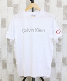 CK トラベリングロゴ クルーネック 半袖Tシャツ ss traveling logo crewneck tee