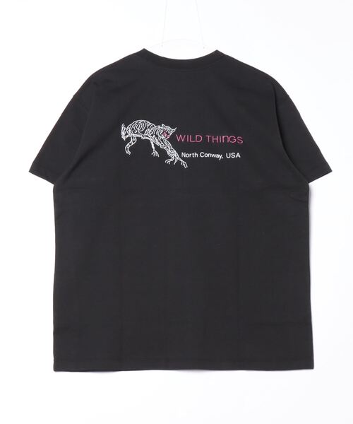 WILD THINGS（ワイルドシングス）の「【WILDTHINGS/ワイルドシングス】 ワイルドキャット | WILD CAT（Tシャツ/カットソー・メンズ・カーキ/ブラック/ホワイト/ネイビー・XS/S/M/L/XL）」の15枚目の写真
