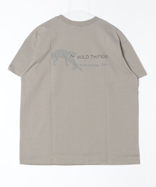 WILD THINGS（ワイルドシングス）の「【WILDTHINGS/ワイルドシングス】 ワイルドキャット | WILD CAT（Tシャツ/カットソー・メンズ・カーキ/ブラック/ホワイト/ネイビー・XS/S/M/L/XL）」の5枚目の写真