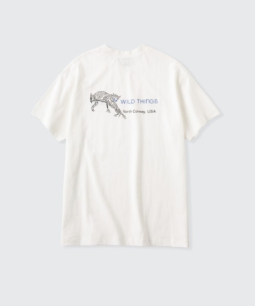 WILD THINGS（ワイルドシングス）の「【WILDTHINGS/ワイルドシングス】 ワイルドキャット | WILD CAT（Tシャツ/カットソー・メンズ・カーキ/ブラック/ホワイト/ネイビー・XS/S/M/L/XL）」の2枚目の写真