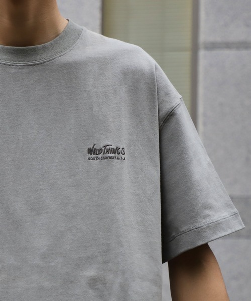 WILD THINGS（ワイルドシングス）の「【WILDTHINGS/ワイルドシングス】 ワイルドキャット | WILD CAT（Tシャツ/カットソー・メンズ・カーキ/ブラック/ホワイト/ネイビー・XS/S/M/L/XL）」の8枚目の写真