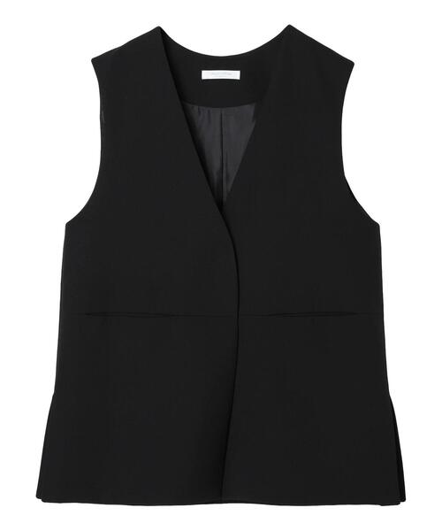 Green　Parks（グリーンパークス）の「きれいシルエットジレ（ベスト・レディース・アイボリー/ブラック・FREE）」の17枚目の写真