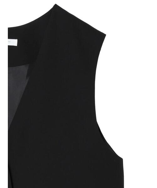 Green　Parks（グリーンパークス）の「きれいシルエットジレ（ベスト・レディース・アイボリー/ブラック・FREE）」の20枚目の写真