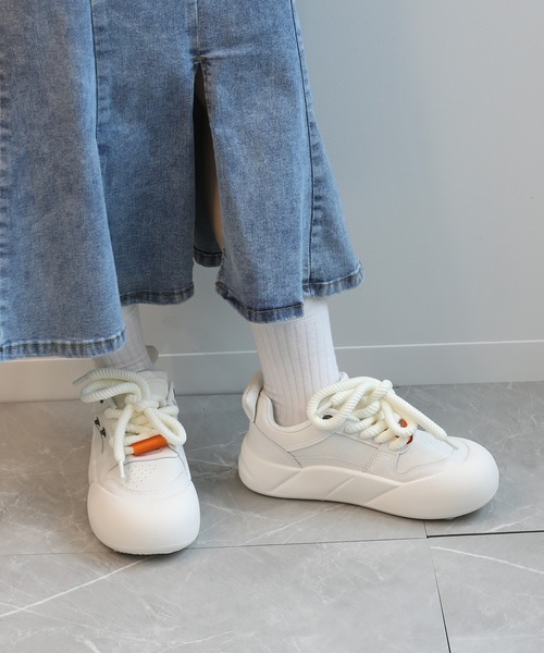 shoes365（シューズスリーシックスファイヴ）の「【shoes365】かわいい　ビッグサイズスニーカー（スニーカー・レディース・ブラック/ホワイト/ブラウン・22.5cm/23.0cm/23.5cm/24.0cm/24.5cm/25.0cm）」の20枚目の写真