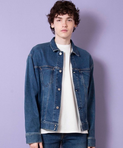 FACTOTUM】EストレッチデニムワイドGジャン（デニムジャケット