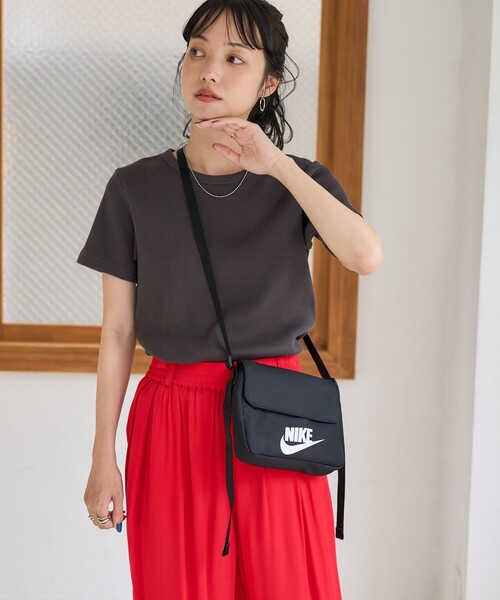 FREAK'S STORE（フリークスストア）の「ワッフル ミニTEE/ワッフルTシャツ（Tシャツ/カットソー・レディース・オフホワイト/ナチュラル/ブラウン/ダークグレー/チャコール/イエロー・ﾌﾘ-）」の13枚目の写真