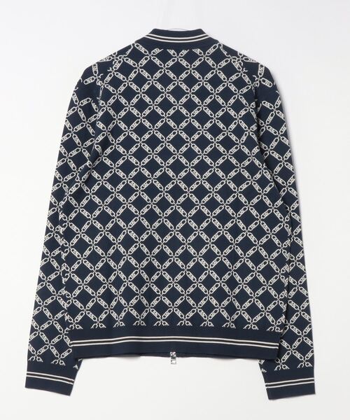 MICHAEL KORS インディゴリンス ロゴデニム ジャケット MICHAEL KORS(マイケルコース)の「エンパイア ロゴ ジャカード