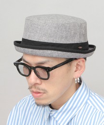 Ruben（ルーベン）の「フェイクリネン ポークパイハット（ハット）」