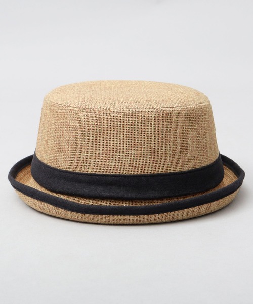 Ruben（ルーベン）の「フェイクリネン ポークパイハット（ハット・メンズ・グレー/ベージュ/ブラック/ブラウン・FREE）」の14枚目の写真