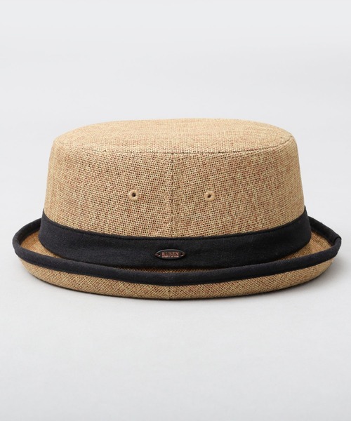 Ruben（ルーベン）の「フェイクリネン ポークパイハット（ハット・メンズ・グレー/ベージュ/ブラック/ブラウン・FREE）」の15枚目の写真
