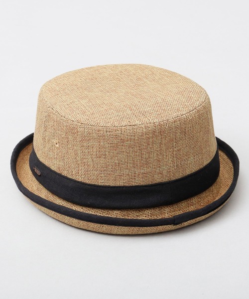 Ruben（ルーベン）の「フェイクリネン ポークパイハット（ハット・メンズ・グレー/ベージュ/ブラック/ブラウン・FREE）」の16枚目の写真