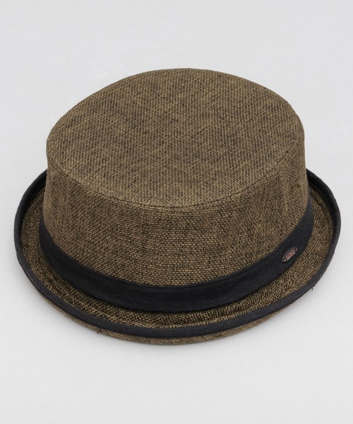 Ruben（ルーベン）の「フェイクリネン ポークパイハット（ハット・メンズ・グレー/ベージュ/ブラック/ブラウン・FREE）」の21枚目の写真