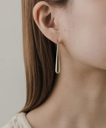 ロングドロップパーツフックピアス