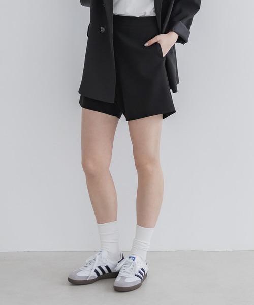 coca(coca)(コカ)の「スカートショートパンツ(その他パンツ・レディース・ブラック/ライトベージュ・M/L)」の9枚目の写真