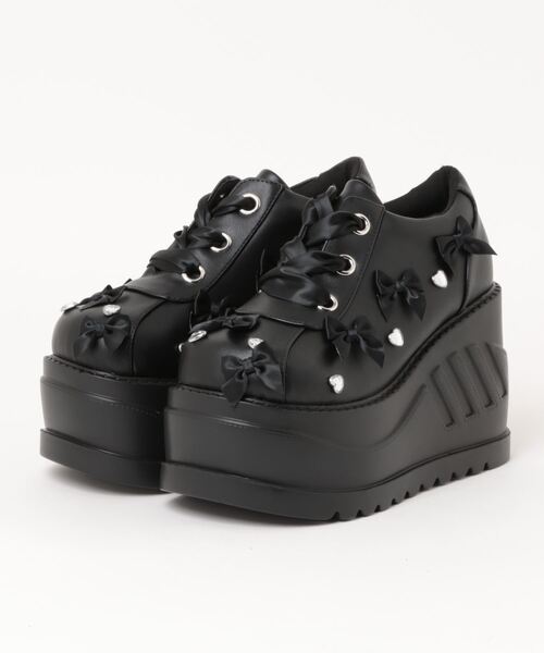 Jamie エーエヌケー（ジェイミーエーエヌケー）の「ハートリボン厚底