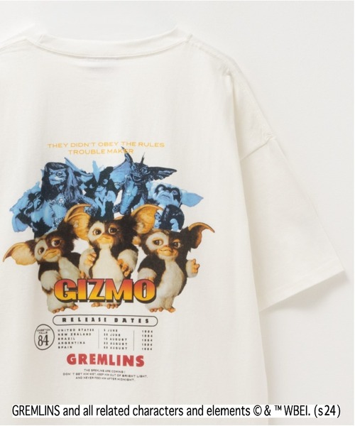 Mac-House（マックハウス）の「GREMLINS/グレムリン GOZMOギズモ ヴィンテージ風ルーズフィット キャラクターTEE（Tシャツ/カットソー・メンズ・ホワイト系1/ホワイト系2/グレー系2/グレー系3/ライトグレー/ブラック系2/ブラック系1/ブラック系3/グレー系1・M/L/XL）」の3枚目の写真