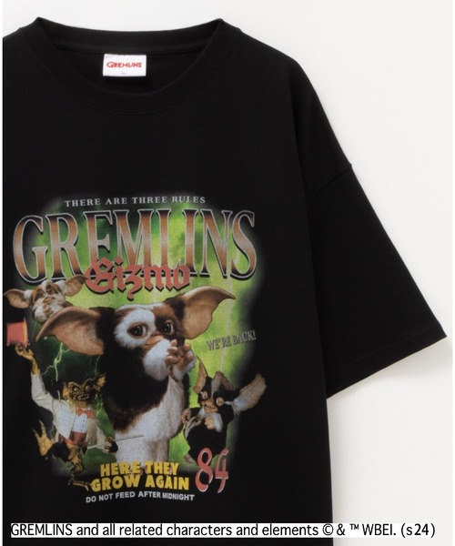 Mac-House（マックハウス）の「GREMLINS/グレムリン GOZMOギズモ ヴィンテージ風ルーズフィット キャラクターTEE（Tシャツ/カットソー・メンズ・ホワイト系1/ホワイト系2/グレー系2/グレー系3/ライトグレー/ブラック系2/ブラック系1/ブラック系3/グレー系1・M/L/XL）」の4枚目の写真