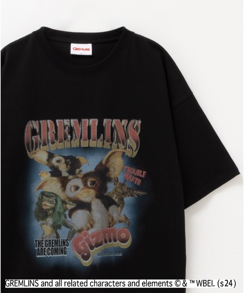 Mac-House（マックハウス）の「GREMLINS/グレムリン GOZMOギズモ ヴィンテージ風ルーズフィット キャラクターTEE（Tシャツ/カットソー・メンズ・ホワイト系1/ホワイト系2/グレー系2/グレー系3/ライトグレー/ブラック系2/ブラック系1/ブラック系3/グレー系1・M/L/XL）」の6枚目の写真