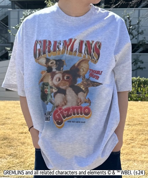 Mac-House（マックハウス）の「GREMLINS/グレムリン GOZMOギズモ ヴィンテージ風ルーズフィット キャラクターTEE（Tシャツ/カットソー・メンズ・ホワイト系1/ホワイト系2/グレー系2/グレー系3/ライトグレー/ブラック系2/ブラック系1/ブラック系3/グレー系1・M/L/XL）」の19枚目の写真