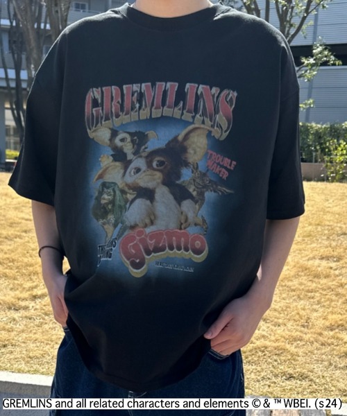 Mac-House（マックハウス）の「GREMLINS/グレムリン GOZMOギズモ ヴィンテージ風ルーズフィット キャラクターTEE（Tシャツ/カットソー・メンズ・ホワイト系1/ホワイト系2/グレー系2/グレー系3/ライトグレー/ブラック系2/ブラック系1/ブラック系3/グレー系1・M/L/XL）」の13枚目の写真