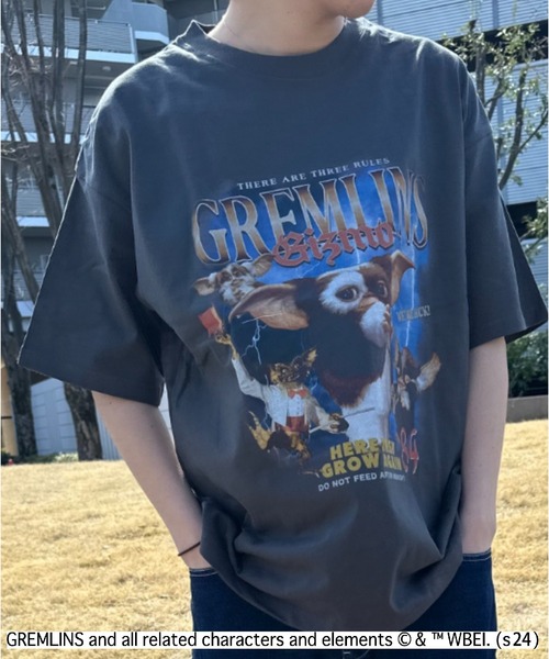 Mac-House（マックハウス）の「GREMLINS/グレムリン GOZMOギズモ ヴィンテージ風ルーズフィット キャラクターTEE（Tシャツ/カットソー・メンズ・ホワイト系1/ホワイト系2/グレー系2/グレー系3/ライトグレー/ブラック系2/ブラック系1/ブラック系3/グレー系1・M/L/XL）」の14枚目の写真