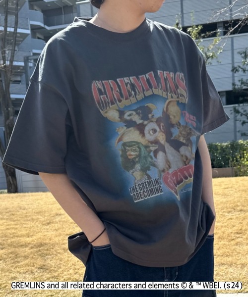 Mac-House（マックハウス）の「GREMLINS/グレムリン GOZMOギズモ ヴィンテージ風ルーズフィット キャラクターTEE（Tシャツ/カットソー・メンズ・ホワイト系1/ホワイト系2/グレー系2/グレー系3/ライトグレー/ブラック系2/ブラック系1/ブラック系3/グレー系1・M/L/XL）」の17枚目の写真