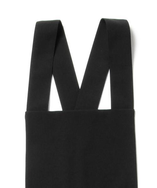 Ray BEAMS(レイビームス)の「Ray BEAMS / ワイド クロップド サロペット(つなぎ/オールインワン・レディース・ブラック/ネイビー・0/1)」の5枚目の写真