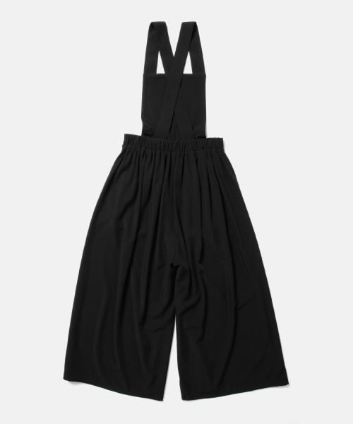 Ray BEAMS(レイビームス)の「Ray BEAMS / ワイド クロップド サロペット(つなぎ/オールインワン・レディース・ブラック/ネイビー・0/1)」の8枚目の写真