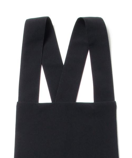 Ray BEAMS(レイビームス)の「Ray BEAMS / ワイド クロップド サロペット(つなぎ/オールインワン・レディース・ブラック/ネイビー・0/1)」の9枚目の写真