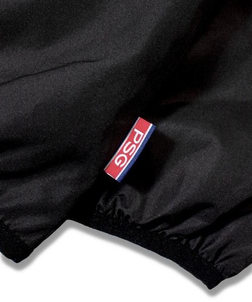 PARIS SAINT-GERMAIN（パリサンジェルマン）の「PSG-EMBROIDERY & PRINT LOGO WIND JACKET（ナイロンジャケット・メンズ・グレー/ブラック・L/XL/M）」の9枚目の写真